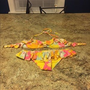 Target floral bikini.